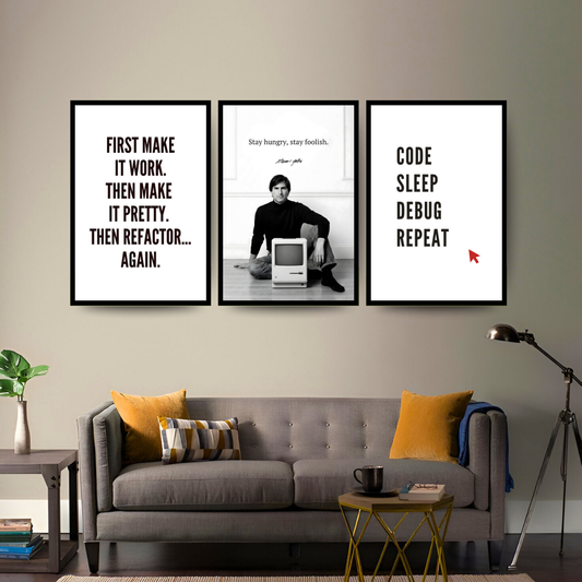 The Developer's Drive Wall Art Set