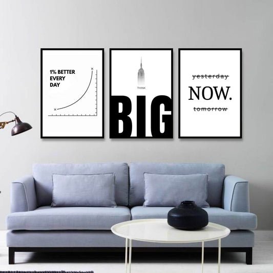 Grow Daily Statement Wall Art Set