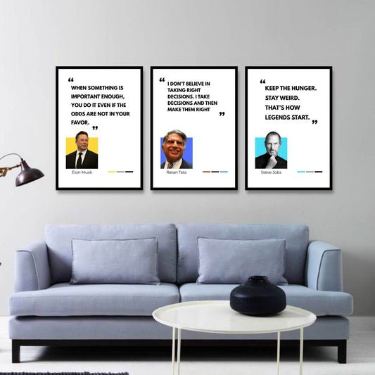 Visionary Leaders Wall Art Set